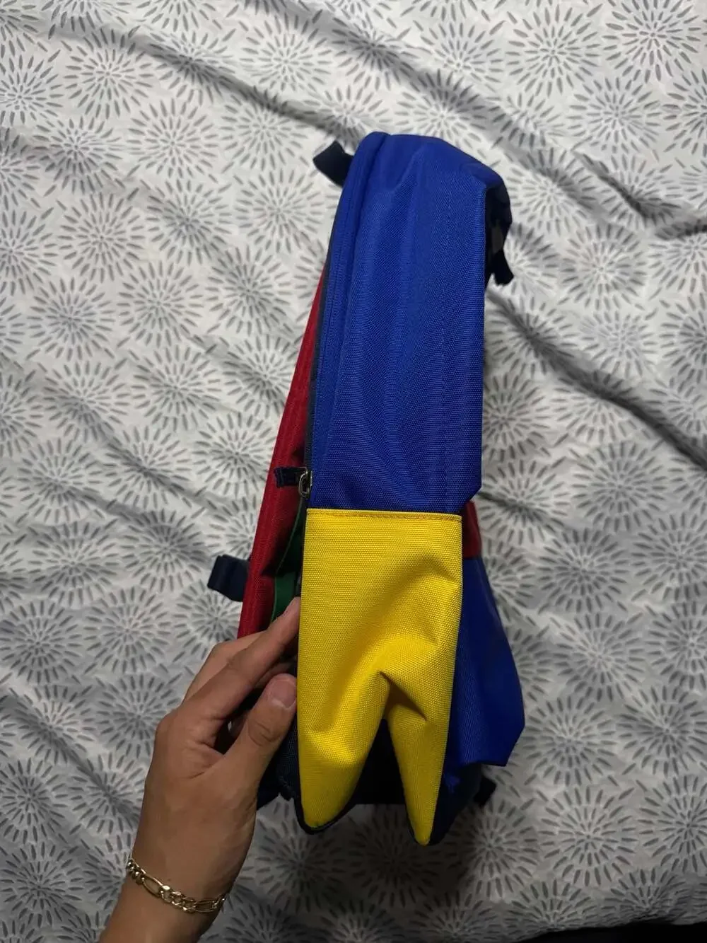 Polo Ralph Lauren Colorblock Backpack with Laptop Sleeve Multi